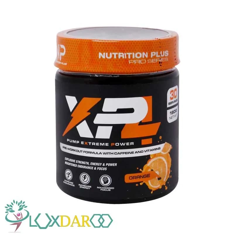 پودر پمپ اکس پی 4 نوتریشن پلاس 180 گرمNutrition Plus XP4 Pump Powder 180 g