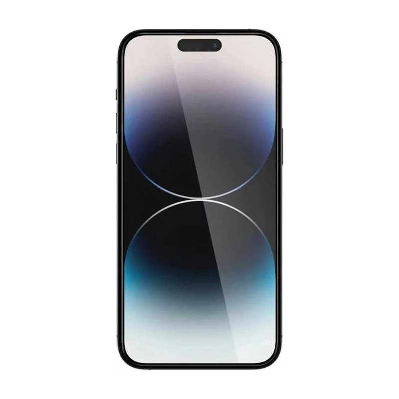 گلس آيفون 14 پرومکس برند SPIGEN مدل SLIM HD شفاف — تصویر ۲