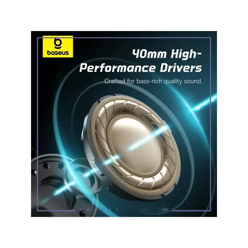 هدست گیمینگ بیسوس Baseus GoPlay 1 Max A00181001211-00 با درایور 40 میلیمتری و جک 3.5 میلیمتری — تصویر ۸