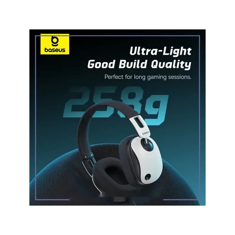 هدست گیمینگ بیسوس Baseus GoPlay 1 Max A00181001211-00 با درایور 40 میلیمتری و جک 3.5 میلیمتری — تصویر ۹