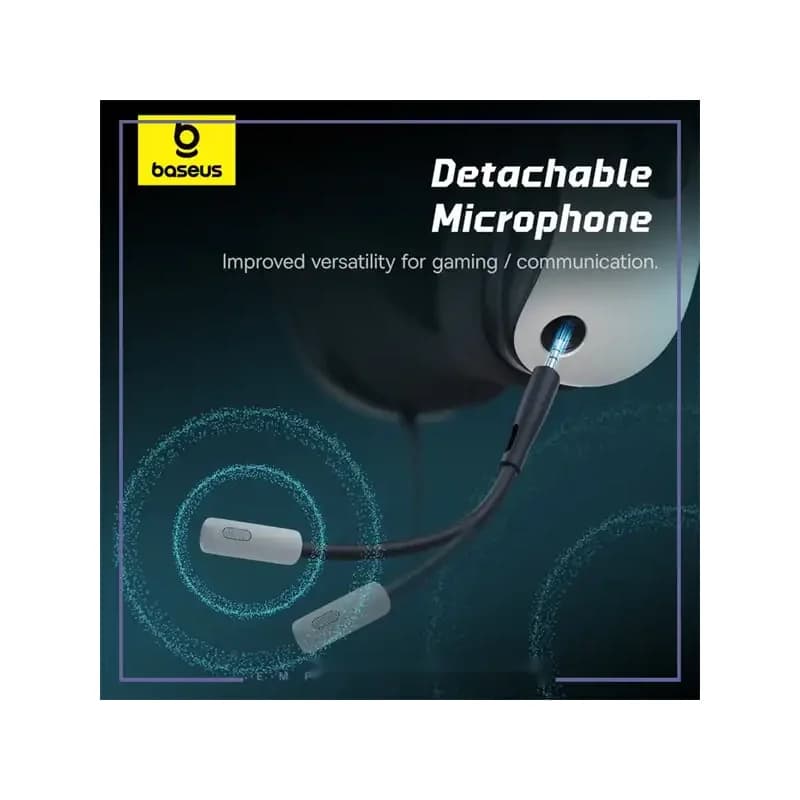 هدست گیمینگ بیسوس Baseus GoPlay 1 Max A00181001211-00 با درایور 40 میلیمتری و جک 3.5 میلیمتری — تصویر ۱۱