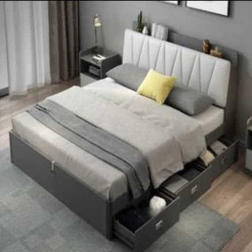 تخت یک نفره تمام ام دی اف…F77 مبلمان فرنا مدل 1142820