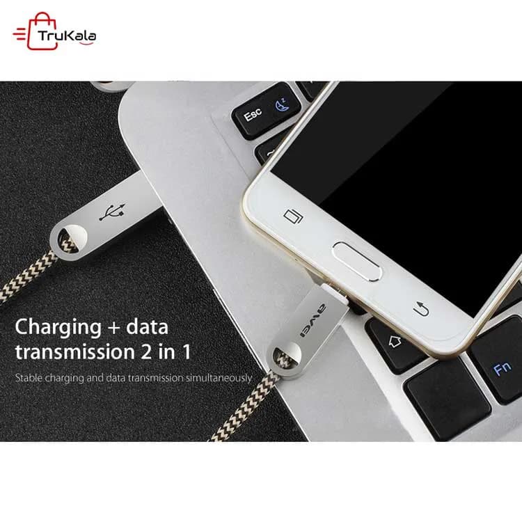 کابل شارژر Awei میکرو مدل CL-30 — تصویر ۳
