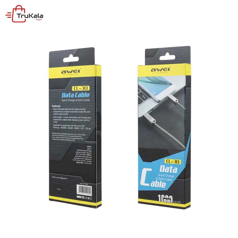 کابل شارژر Awei میکرو مدل CL-30 — تصویر ۵