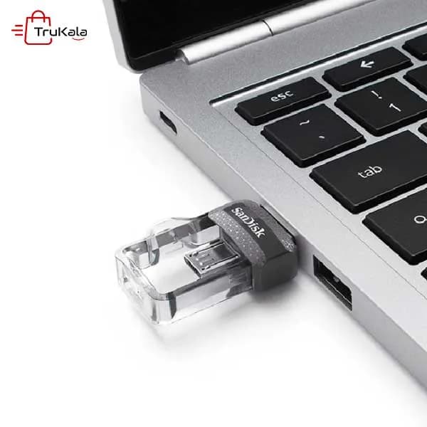 فلش مموری سن دیسک 32 گیگابایت مدل Ultra Dual Drive M3.0 — تصویر ۵