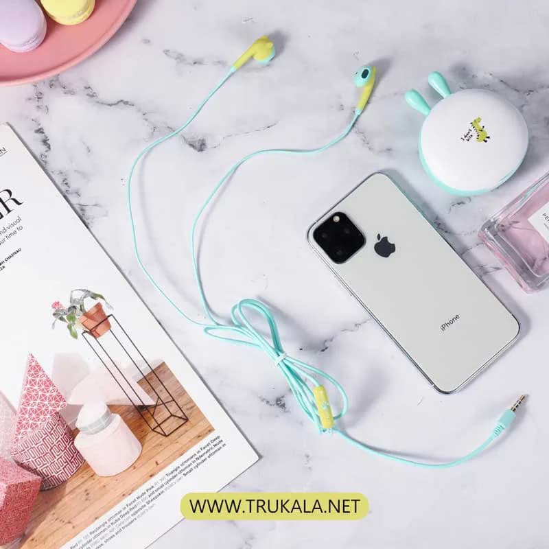 هندزفری کیکا مدل KA-169 طرح دایناسور — تصویر ۲