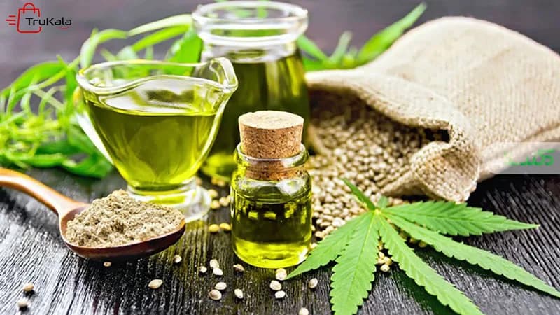 سرم صورت روغن کنف با عصاره های بیواکتیو قطره گیاه شاهدانه — تصویر ۶