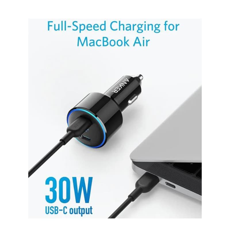 شارژر فندکی 48 واتی انکر مدل Anker Power Drive Plus III Duo A2725 — تصویر ۲
