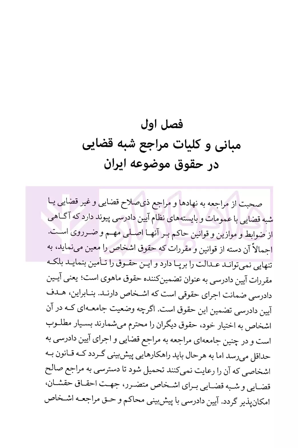 جایگاه مراجع شبه قضایی در نظام حقوقی ایران | دکتر باقری — تصویر ۵