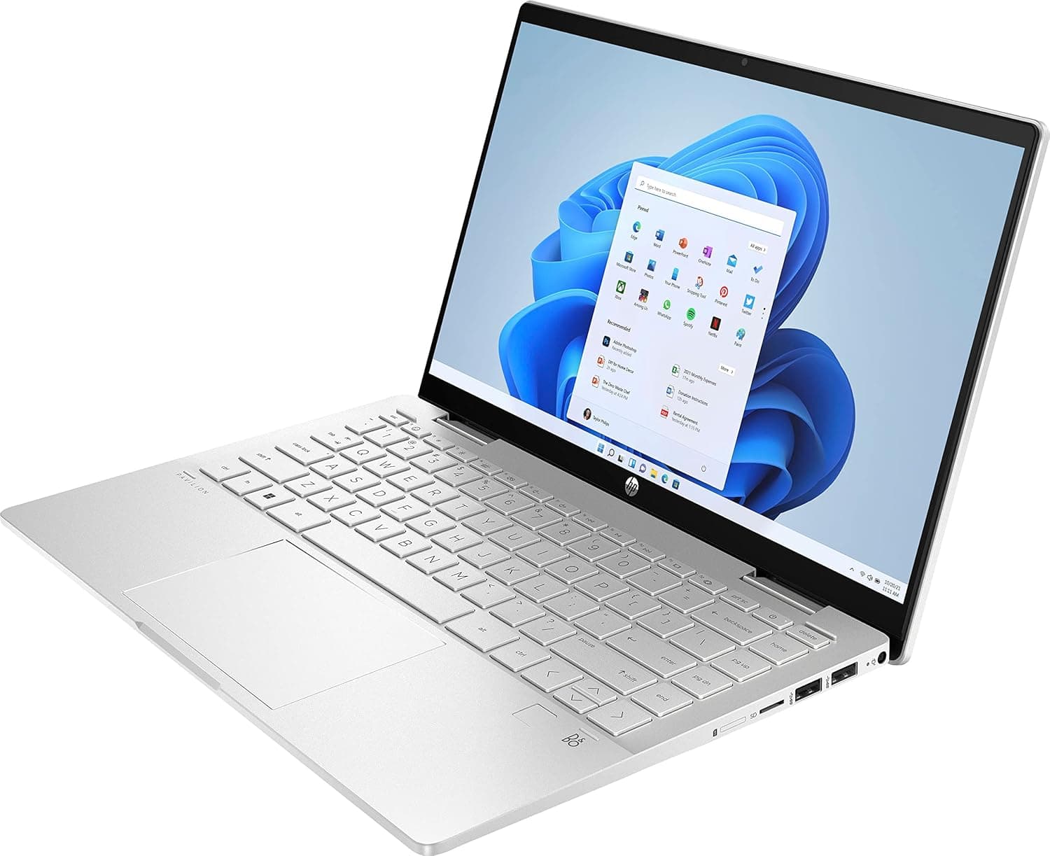 لپ تاپ اچ پی HP Pavilion 14 x360 |CORE3-100u | 8G |512G | INTEL | 14”FH X360 touch (اپن باکس) — تصویر ۲