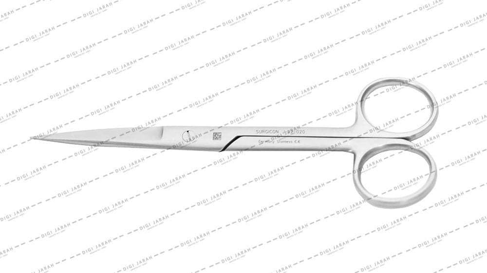 قیچی دو سر تیز J-22-922 surgicon 16cm — تصویر ۲
