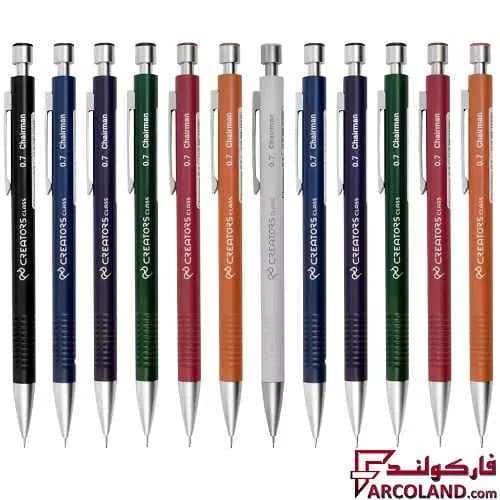 مداد نوکی 0.7 میلی متری چیرمن کریتورز کلاس Chairman MP-CS727 بسته 12 عددی