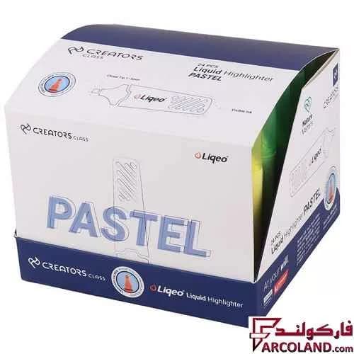 ماژیک هایلایتر مایع پاستیلی کریتورز کلاس Creators Class H-3128 بسته 24 عددی — تصویر ۵