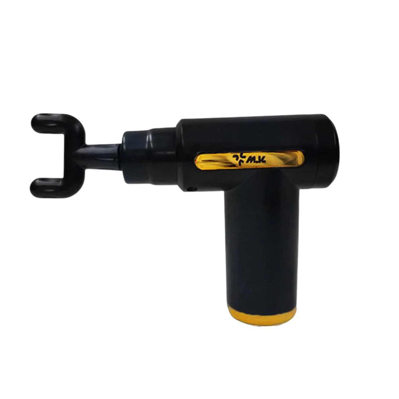 ماساژور شارژی تفنگی Massage Gun M.K – مشکی – پک ضعیف – RYL — تصویر ۴