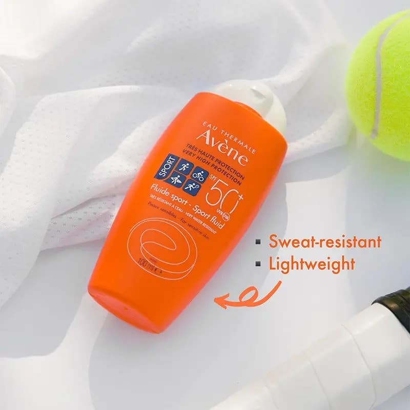 کرم ضدآفتاب ضدآب اون مدل فعالیتهای ورزشی Avene Sport Fluid SPF 50+مناسب انواع پوست حجم 100 میلیلیتر — تصویر ۲