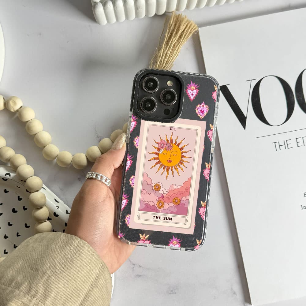 قاب شفاف چاپی سفارشی (کد 0456) مدل خورشید – the sun مناسب برای گوشی موبایل شیائومی ردمی Xiaomi Redmi Note 8 / Note 8 Pro / Note 9 / Note 9S / Note 9 Pro / Note 10 Pro / Note 10 Pro Max / Note 11S / No — تصویر ۷