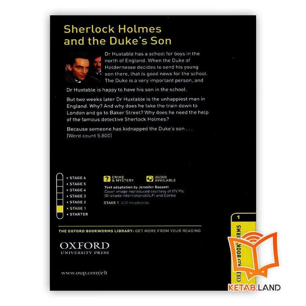 کتاب Sherlock Holmes and the Duke’s Son Bookworms 1 — تصویر ۲
