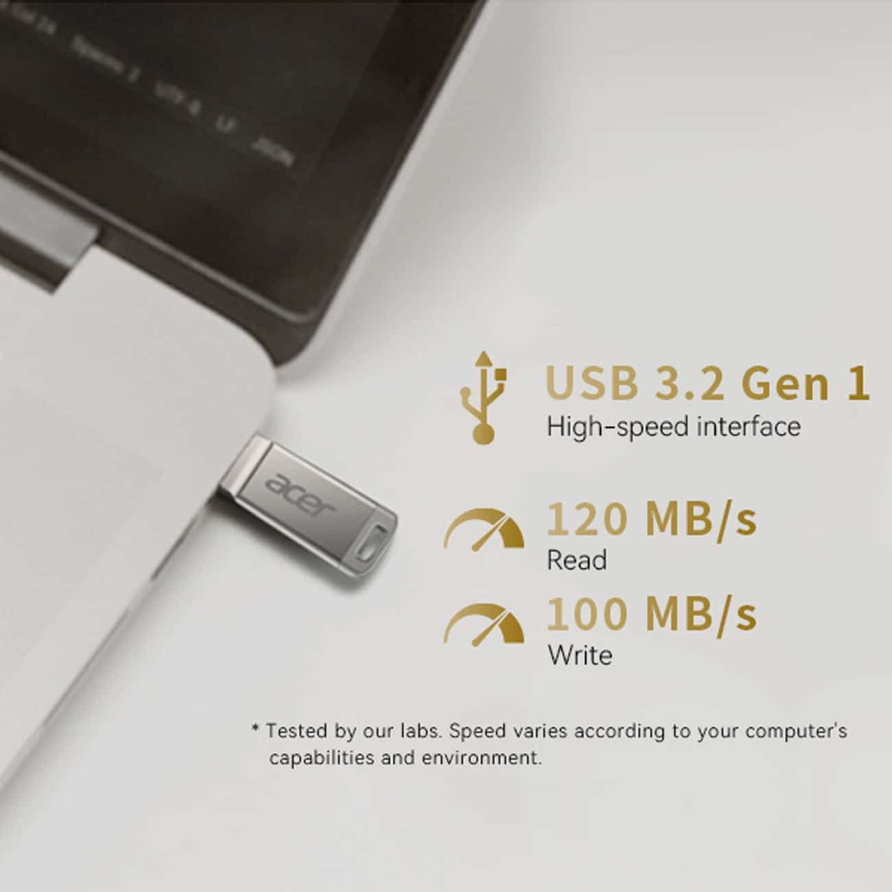 فلش مموری ایسر Acer مدل UM310 ظرفیت 64 گیگابایت USB 3.2 Gen 1 — تصویر ۲