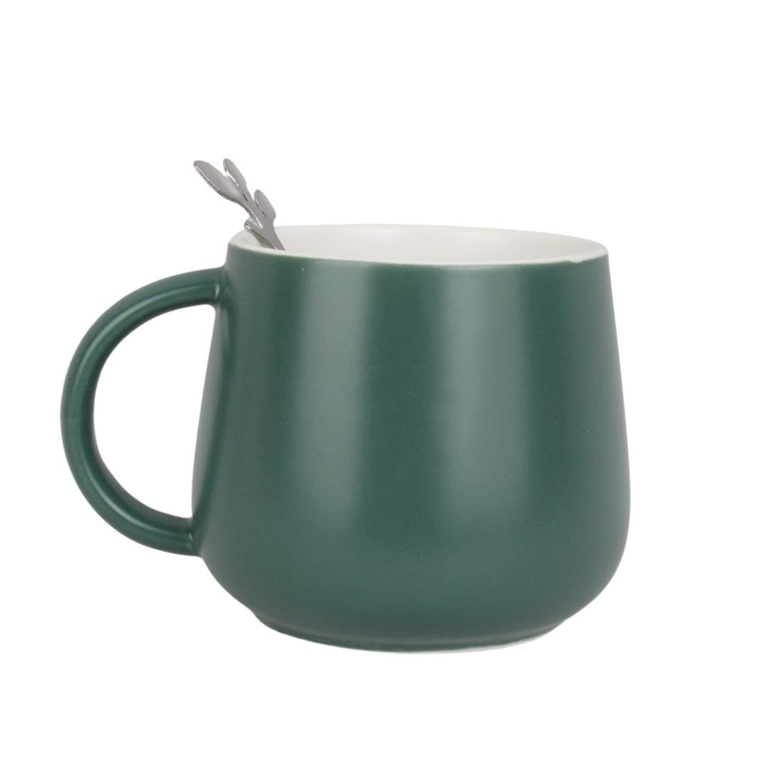 ماگ خمره ای طرح پسر به همراه قاشق کد 4216 — تصویر ۴