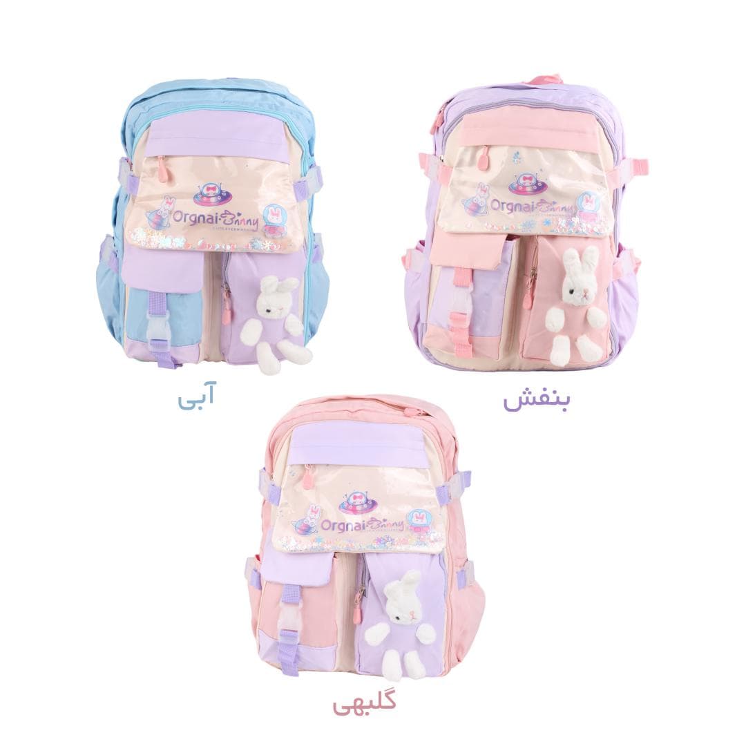 کوله پشتی آکواریومی طرح خرگوش کد cl1102 — تصویر ۶