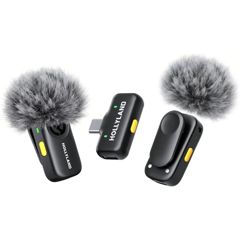 میکروفن بیسیم یقهای هالیلند مدل LARK A2 mini Duo