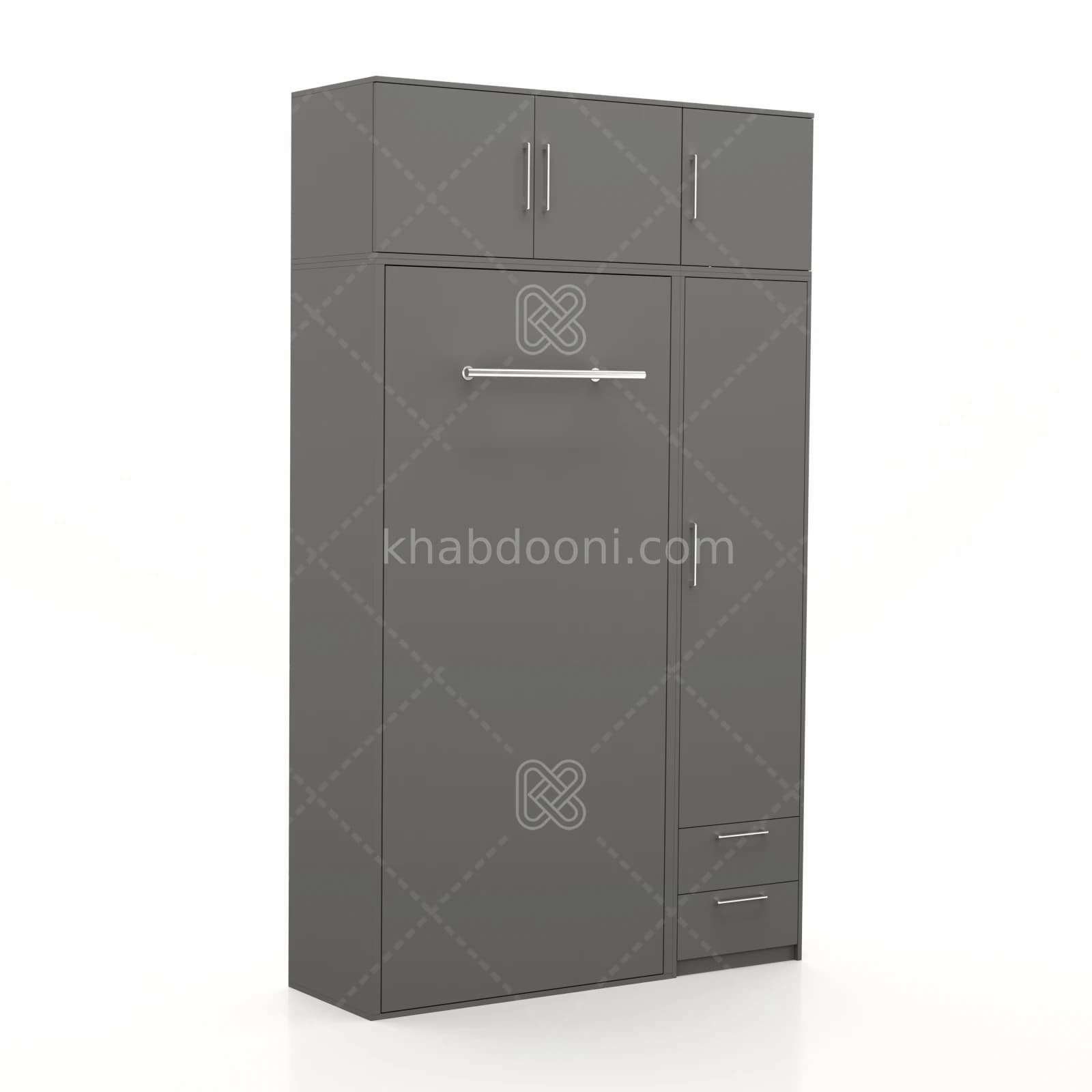 تخت تاشو عمودی تک نفره طول 155 کد 120 — تصویر ۷
