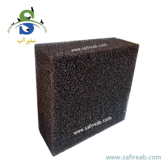 اسفنج مشکی فیلتر آکواریوم 20*20*7.5