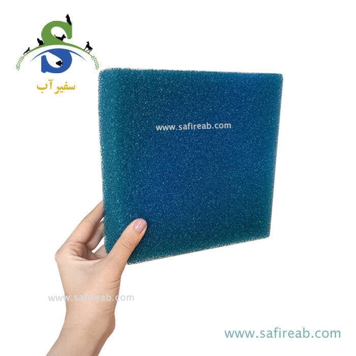 اسفنج آبی فیلتر آکواریوم 20*20*5 — تصویر ۲