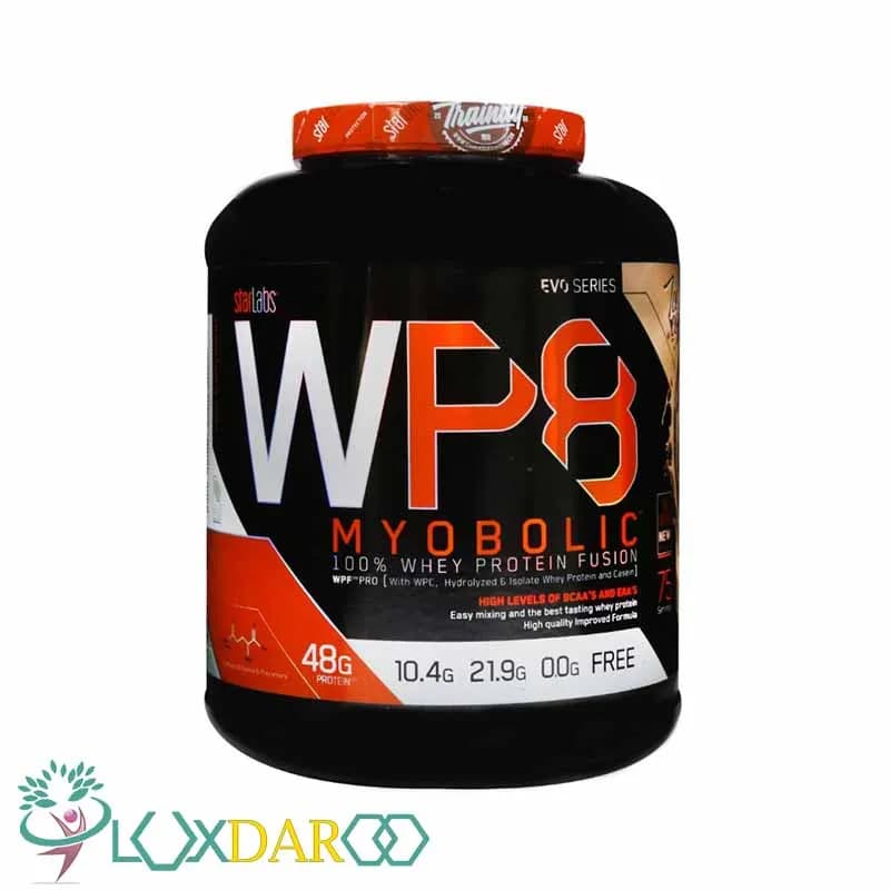 پروتئین وی دبلیو پی ۸ مایوبولیک استارلبز نوتریشن | 2270 گرمیStar Labs Nutrition Whey Protein WP8 Myobolic 2270 gr
