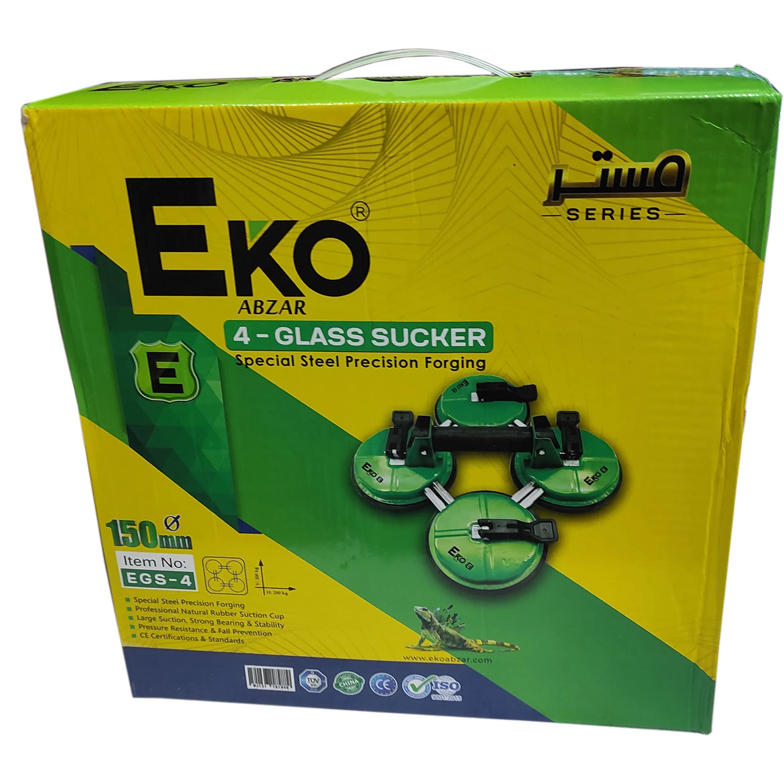 قاپک شیشه اکومدل SMT-EKO-EGS4-glass sucker — تصویر ۴
