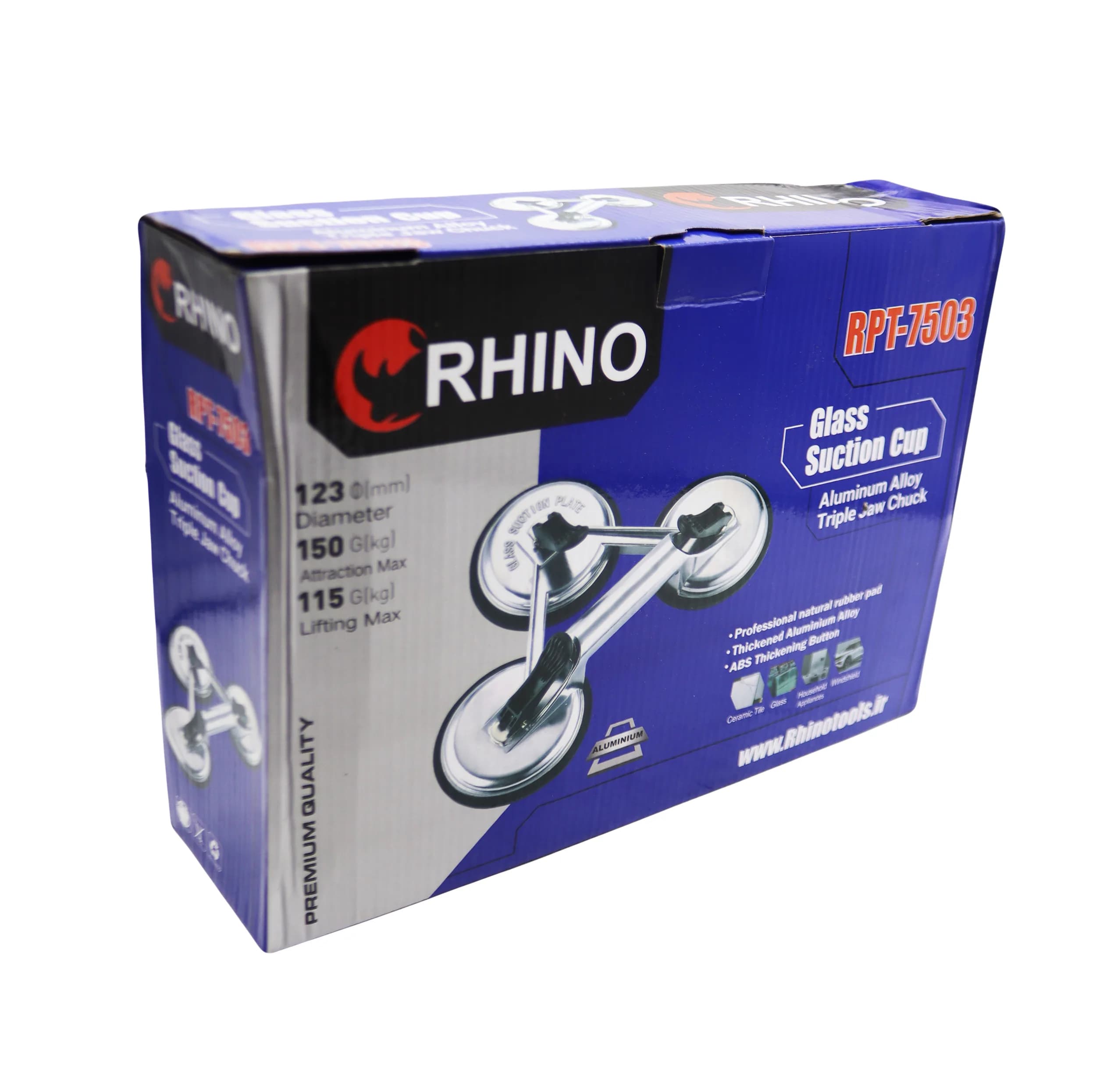 قاپک شیشه رینو مدل سه قلو کد YP-RPT-7503 — تصویر ۴