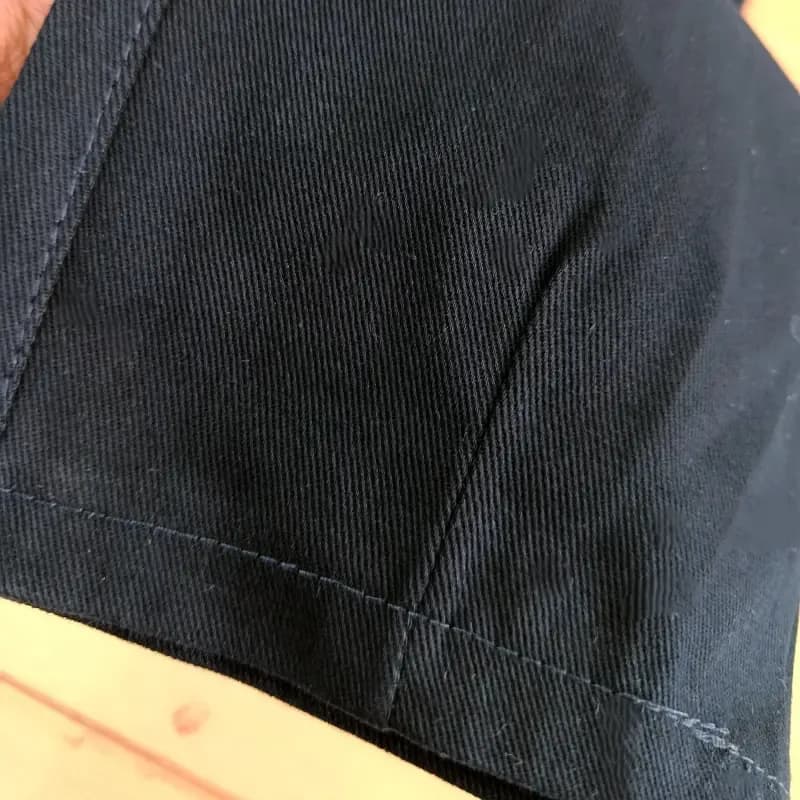 ست بلوز دورس و شلوار کتان کیتی دخترانه رنگ آبی و گلبهی — تصویر ۷
