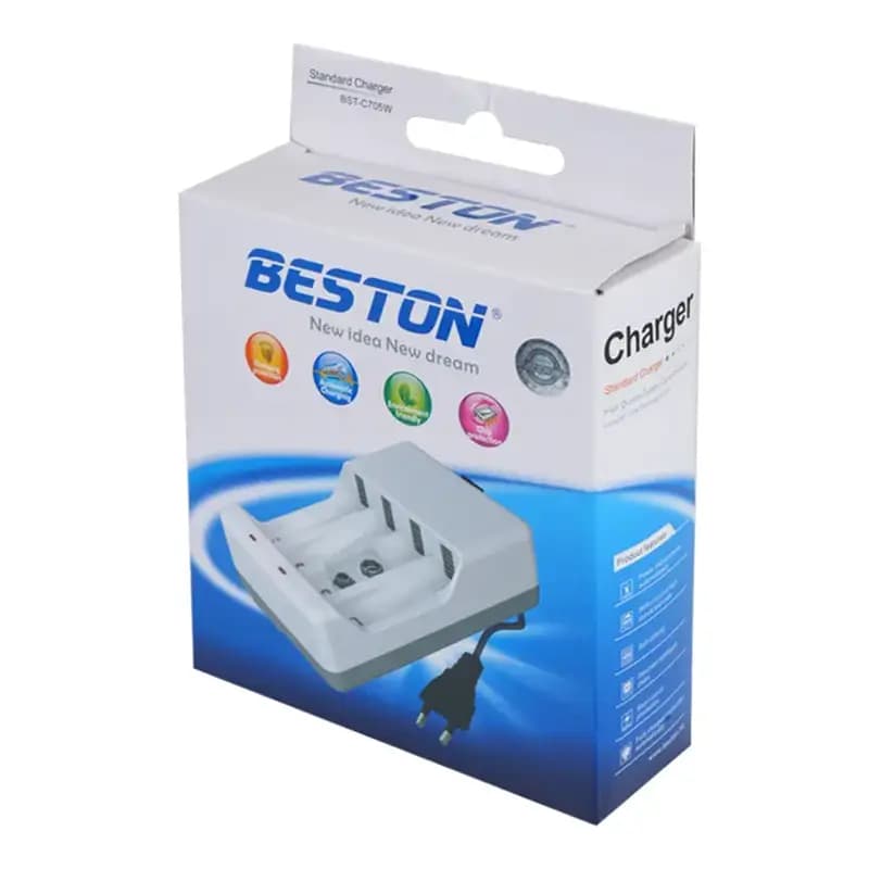 شارژر باتری بستون مدل BST-C705W — تصویر ۶
