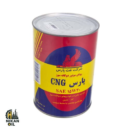 روغن موتور پارس روغن CNG(گازسوز)40W1 کارتن کوارت