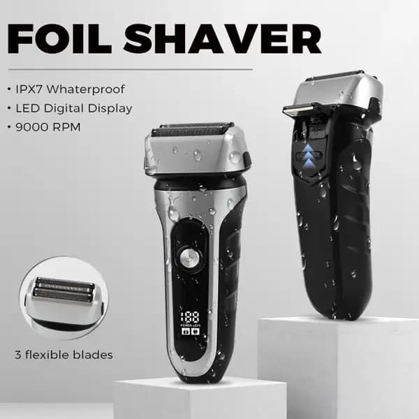 ریش تراش و ماشین اصلاح بدن مردانه اولترا گلاید گرین لاین Green Lion ultra glide mens shaver — تصویر ۲
