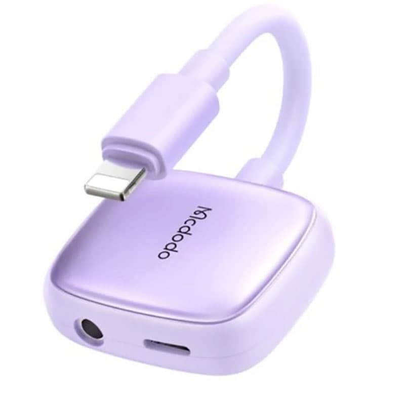 مبدل لایتنینگ به جک 3.5 میلیمتری / USB-C مک دودو مدل CA-2741 — تصویر ۳