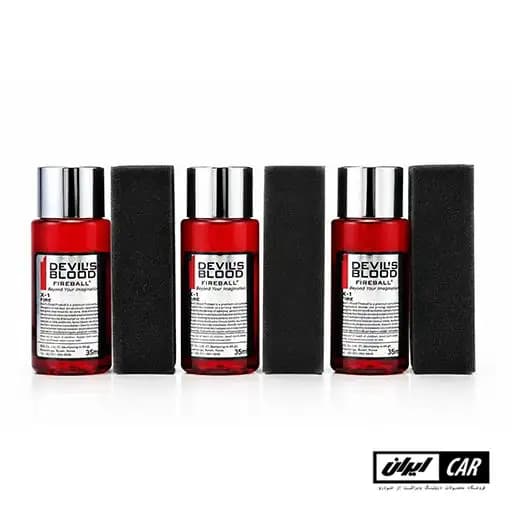 پوشش نانو سرامیکی بدنه خودرو فایربال 105 میلی لیتری مدل Fireball Ceramic Coating Devil’s Blood — تصویر ۲
