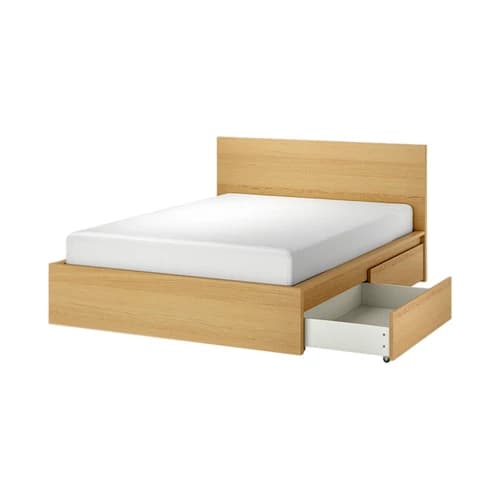 تخت خواب دو نفره مدل R102 سایز 160 200 سانتی متر مبلمان فرنا مدل 1142561