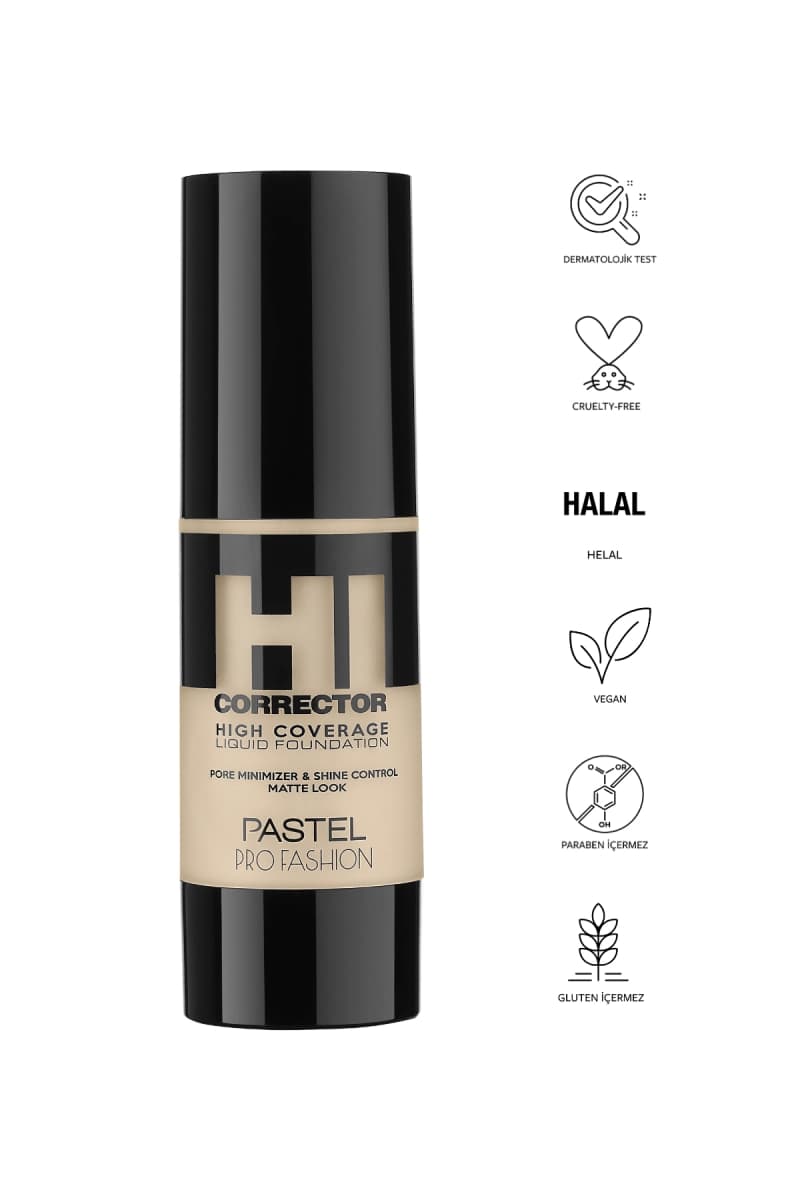 کرم پودر پاستل مدل Hi corrector حجم 30 میلی لیتر — تصویر ۳