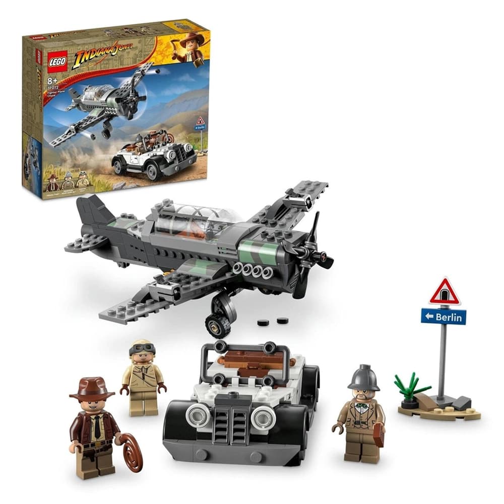 لگو Indiana Jones مدل Fighter Plane Chase 77012