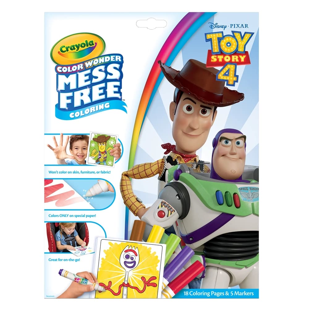 کتاب نقاشی کرایولا Crayola طرح Toy Story 4
