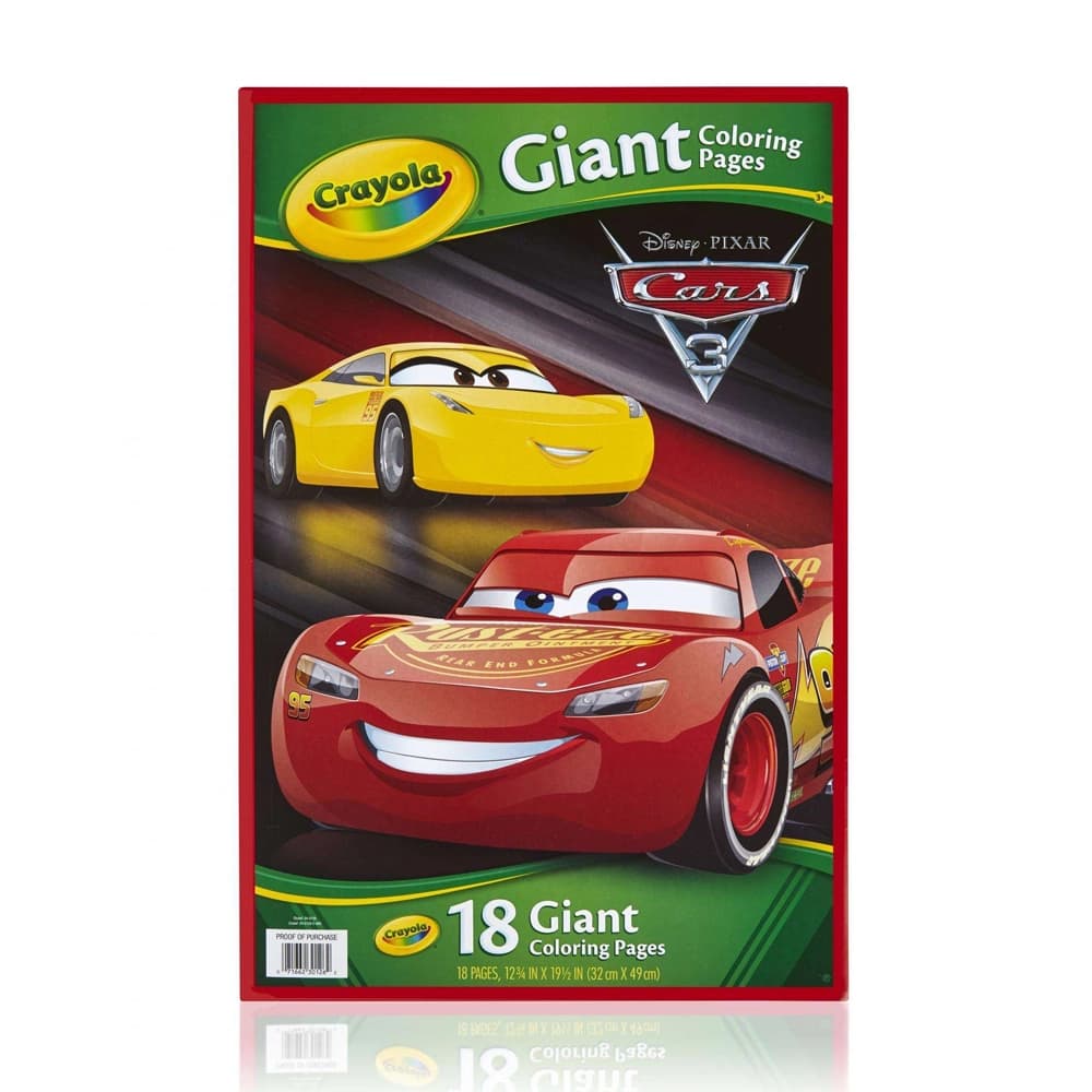 کتاب نقاشی کرایولا Crayola طرح Cars