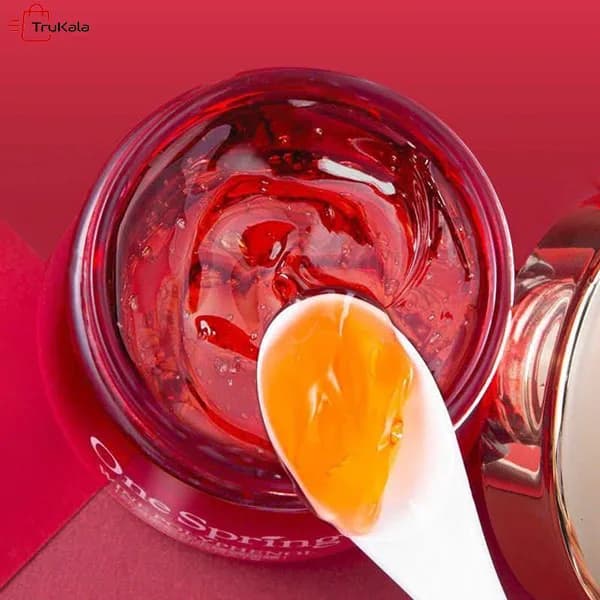 ماسک شب مغذی و روشن کننده شراب قرمز وان اسپرینگ حجم 120 گرم — تصویر ۴