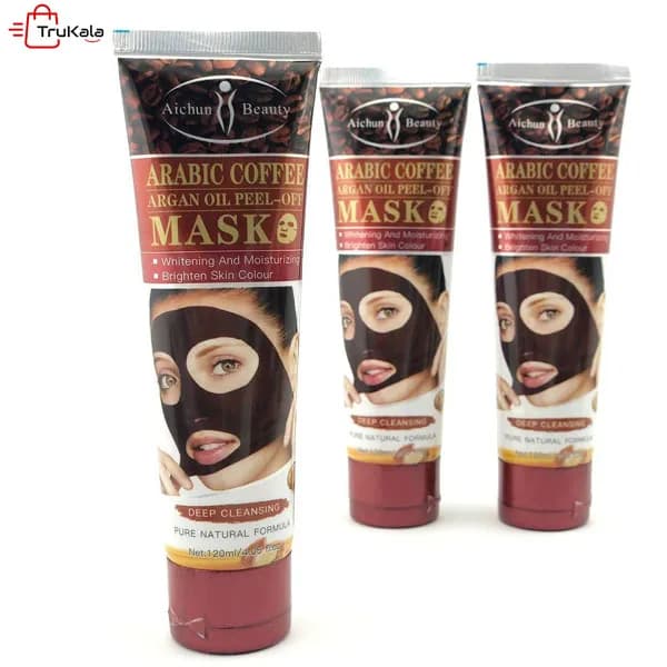 ماسک صورت پیلاف عصاره کافه عربی ایچون بیوتی حجم 120 میلی لیتر — تصویر ۳
