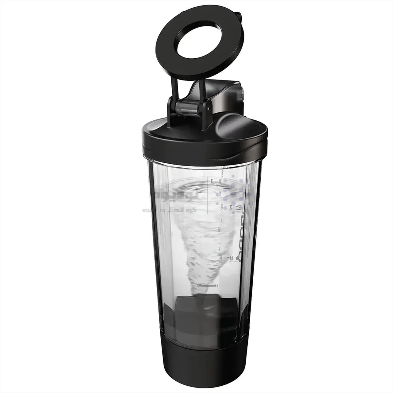 شیکر شارژی Porodo مدل Grip & Mix PDFFX396FQ – مشکی (گارانتی 12 ماهه بامداد) — تصویر ۳
