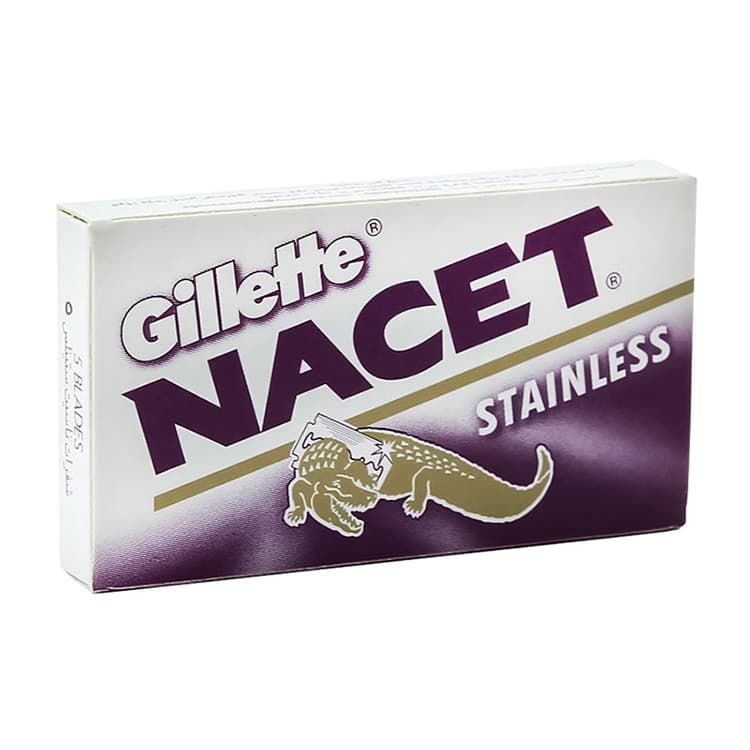 تیغ یدک NACET بسته 5 عددی ورق 20 عددی مجموعه 10 عددی (کارتنی) — تصویر ۲