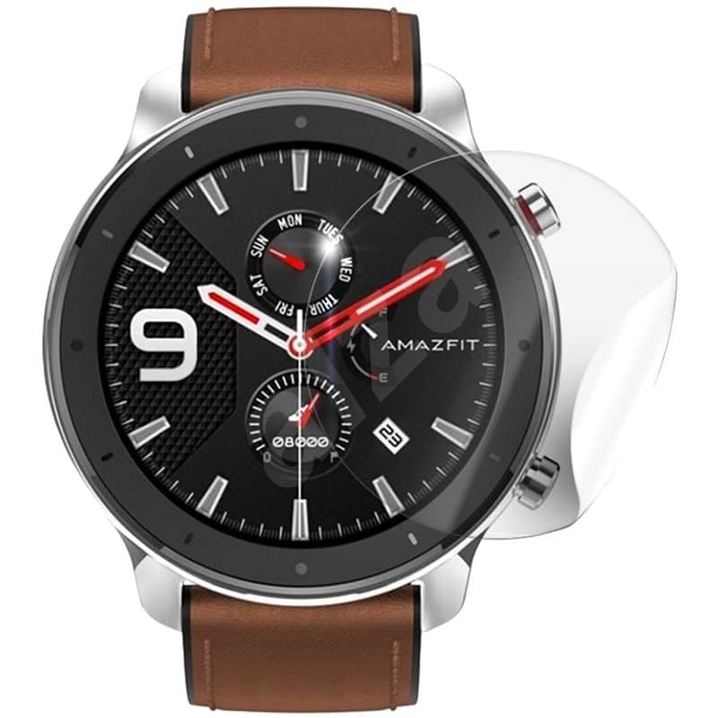 محافظ صفحه نمایش(گلس) ساعت هوشمند amazfit gtr 47 — تصویر ۴