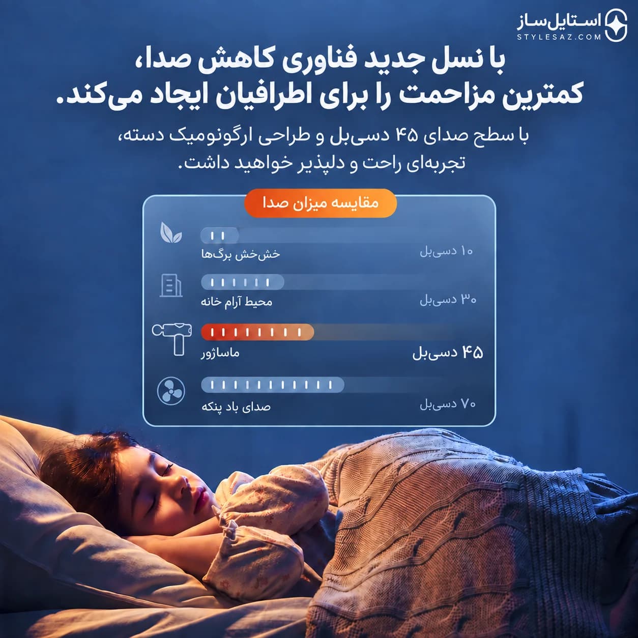 ماساژور تفنگی مینی MG-203 — تصویر ۵