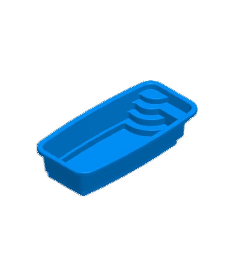 استخر فایبرگلاس پیش ساخته (Swim Plus) مگاپول مدل نیل — تصویر ۳