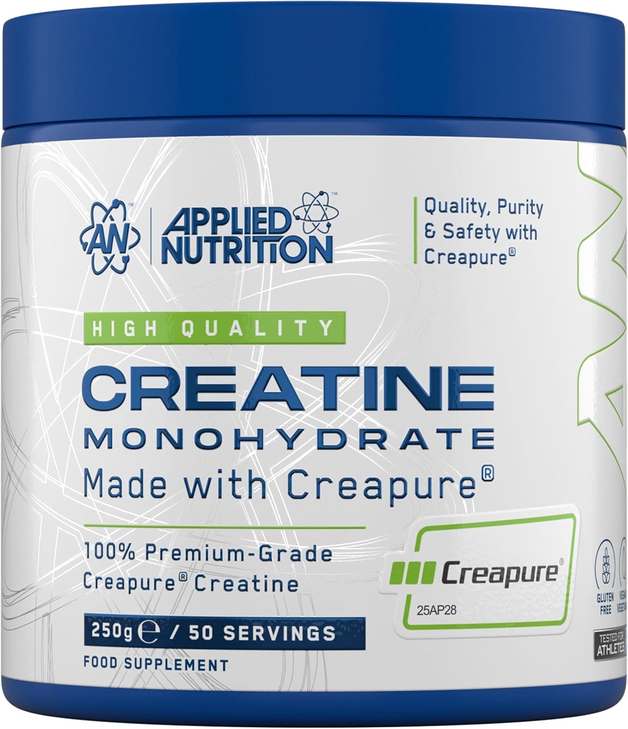 کراتین Creapure اپلاید نوتریشن طعم بدون طعم | ۲۵۰ گرم